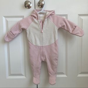 Micro Performance Fleece Unicorn One-piece (6-12M)
